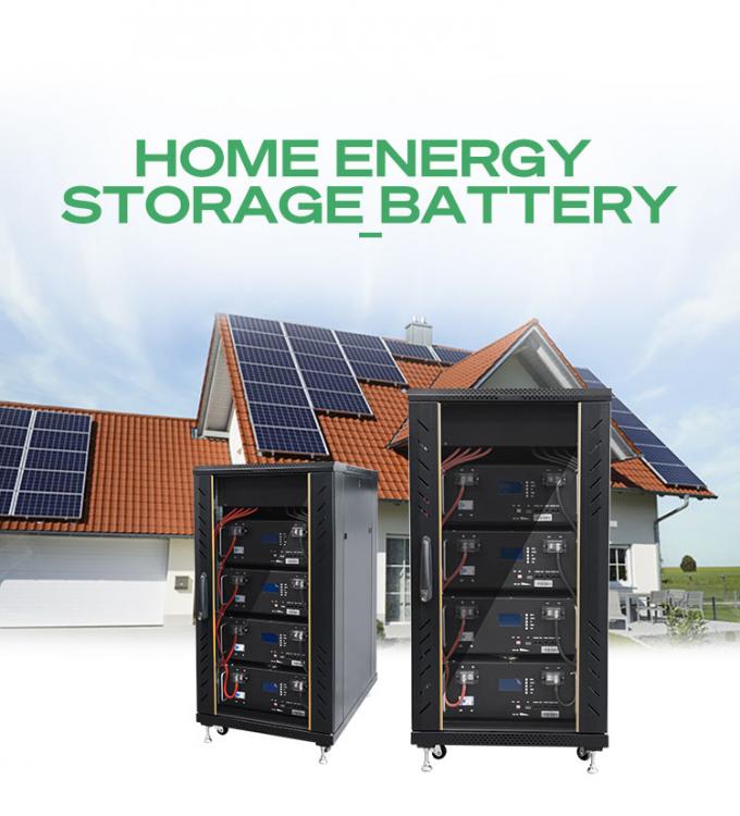 Customized 200Ah 48v Rack Mount Lithium Battery 10kWh For Solar System