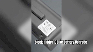 Hidden Tube Lithium Battery 36V 48V Electric Bicycle Battery Integrated Frame E-bike Li-ion Battery